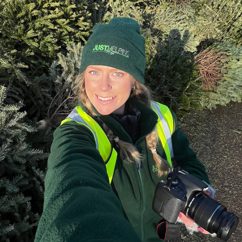 Sophie, Marketing & Communications Manager at Just Helping